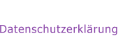 Datenschutzerklärung